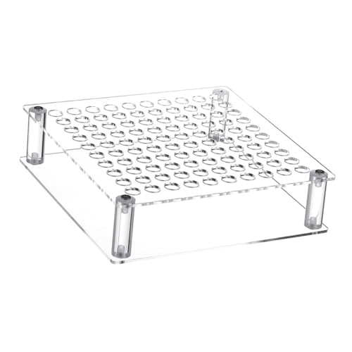 Pot à stylos en acrylique transparent de grande capacité predolo pour l'organisation de bureau - 2