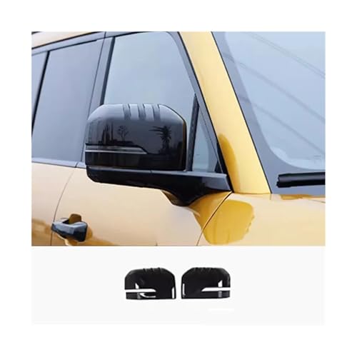 Compatible For BYD FangChengBao Leopard 5 Rear View Mirror Protective Cover, Reverse Mirror Housing Anti Scratch Modification Accessory(Bright black)