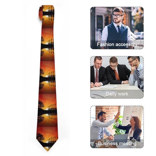 Corbata Hombre Conjunto Clásico Formal Con Pañuelo miniatura 4