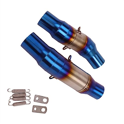 Connexion milieu échappement Kawasaki Z1000 pour installer un silencieux slip-on de 51mm
