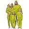 Seven Times Six Dr. Seuss GRINCH Who Stole Christmas Hooded Pajama Union Suit (X-Large)