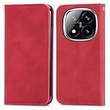 【Coupe Précise Ajustement Parfait】: Le téléphone Xiaomi Redmi Note 15 Pro 5G et la housse en cuir s'adaptent parfaitement, réduisant ainsi la pénétration de la poussière et des débris dans le téléphone. Les découpes précises n'affecteront pas le signal de votre téléphone portable ni votre connexion Wi-Fi. Protection anti-chute et anti-rayures. Étui est composé de lignes de couture précises tout autour, ce qui ne tombe pas facilement, est résistant aux chocs et durable.