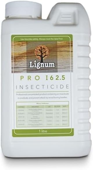 Insecticide 1L Concentrate - Woodworm Killer Timber Treatment : Amazon ...