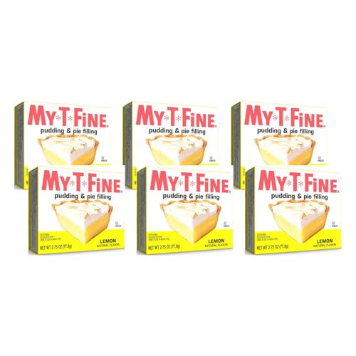 My-T-Fine Pudding and Pie Filling Lemon, 2.75 Oz (Pack of 6)