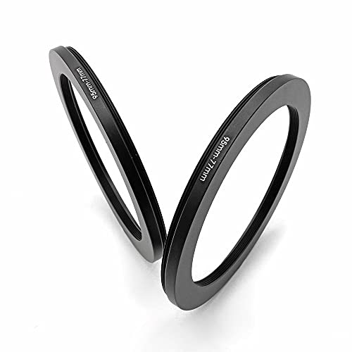 95 To 77Mm Metal Step Rings, 95Mm To 77Mm Step Down Ring Filter Ring Adapter For 95Mm Camera Lens & 77Mm Uv Cpl Nd Filters Hoods Caps Lingofoto #TOP3