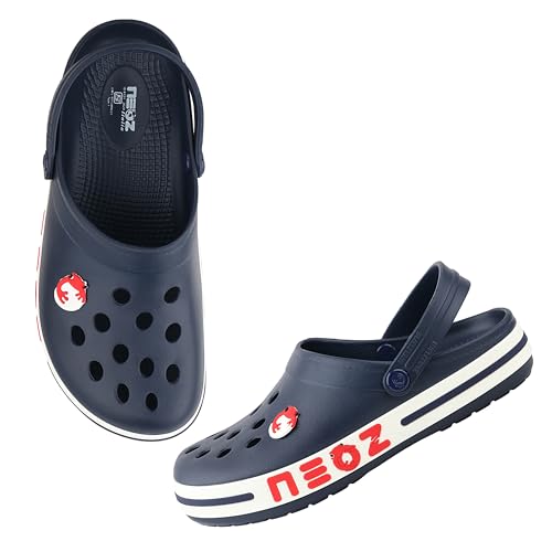 Image of URJO SKR BAYBAND Men's Clogs /Sandals With Adjustable Back Strap Made with Levirex for Extra Comfort and 40% Less Pressure Anti Skid Comfortable Waterproof Daily Mules Clog /Sandal for Men (URJO by Neoz)