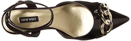 Nine West Women's Arnice Pump, Black Patent, 8 #TOP4