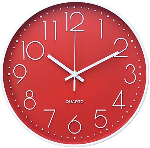 Kids Clock, Learning Clock for Kids Teaching Clock Telling Time for Boys Girls 12 inch Luminous Wall Clock for Kids Room Wall Decor Classroom Playroom Nursery Bedrooms School, Learn to Tell the Time