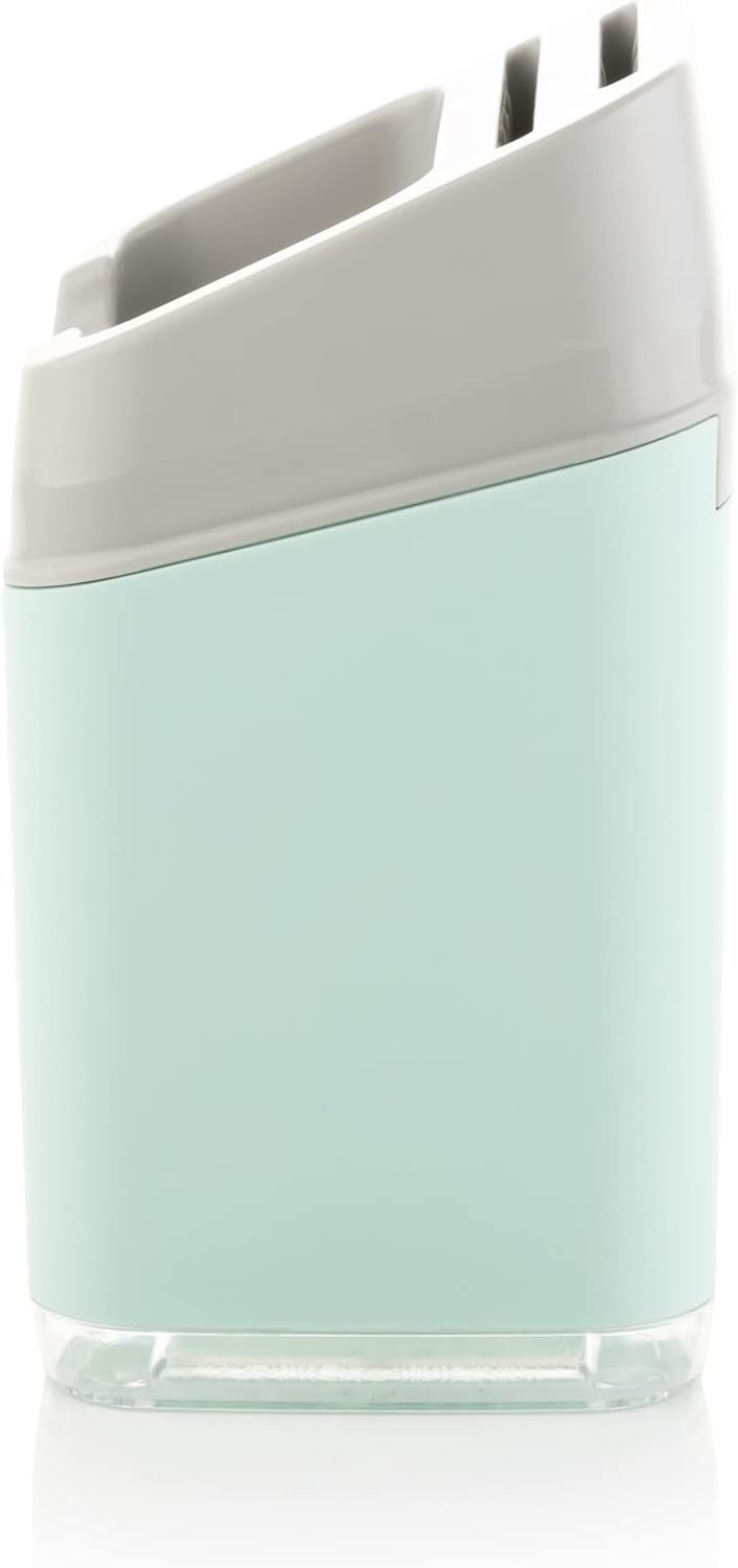 Minky Utensil Caddy, Pastel Green, One Size