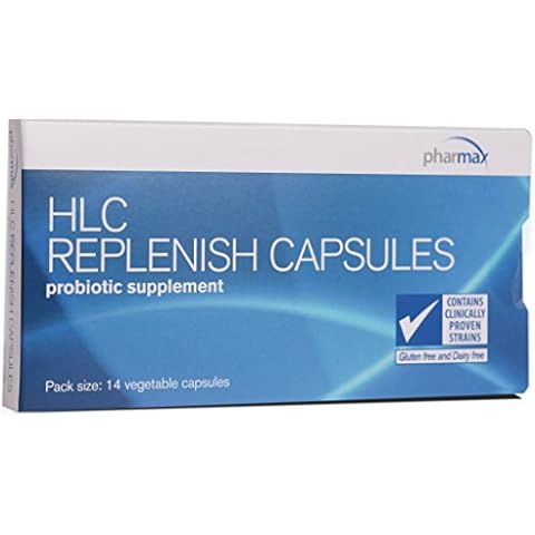 Pharmax HLC Replenish Capsules | Probiotics to Promote Gastrointestinal Health in Adults and Children | 14 Capsules Cover