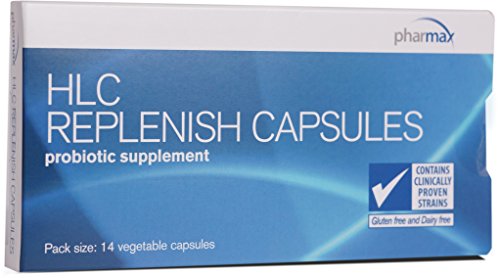 Pharmax HLC Replenish Capsules | Probiotics to Promote Gastrointestinal Health in Adults and Children | 14 Capsules