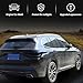For BMW X3 G01 iX3 X3M 2018-2021 Car Rear Lamp Shade Brake Indicator Light Reversing Lamp Blackened Tail Lamp Cover Accessories