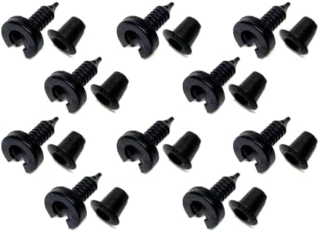 BRITPART Door Trim Panel Retention Clip KIT X10 Compatible with Land Rover Discovery 2 1999-2004 Part # MWC9134 & EYC101460