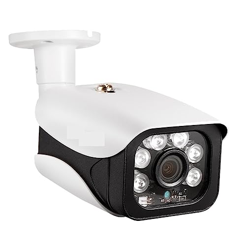 cámara de seguridad gran angular, Cámara IP de 8MP 4K for exteriores H.265 CCTV Array Night Vision IR 4MP POE Video Security Camera con diseño de amplificador de señal ( Color : 3.6mm , Size : Super 4