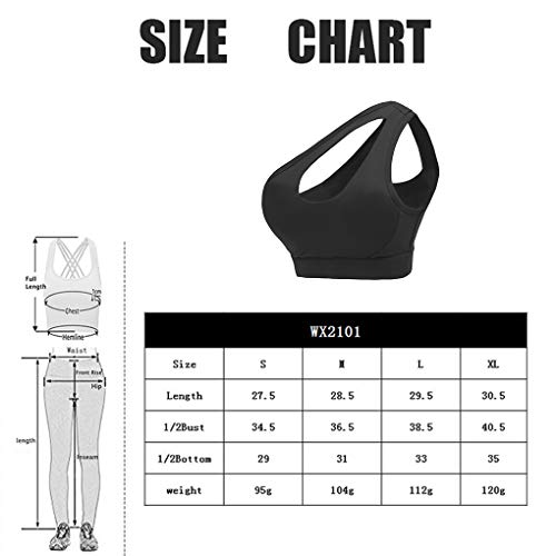 Underwear Mulheres Meninas oco à prova de choque Yoga Bra executando Sports Academia Lingerie S/M/L/