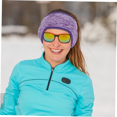 Bandeau fleece oreilles cache-oreilles hiver chaud ski course randonnée 6 pièces