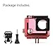 SOONSUN Skeleton Housing Case for GoPro Hero 4, Hero 3+, Hero 3 Cameras Side Open Easy Charging Protective Housing Shell Case Accessories for GoPro Hero 3 3+ 4