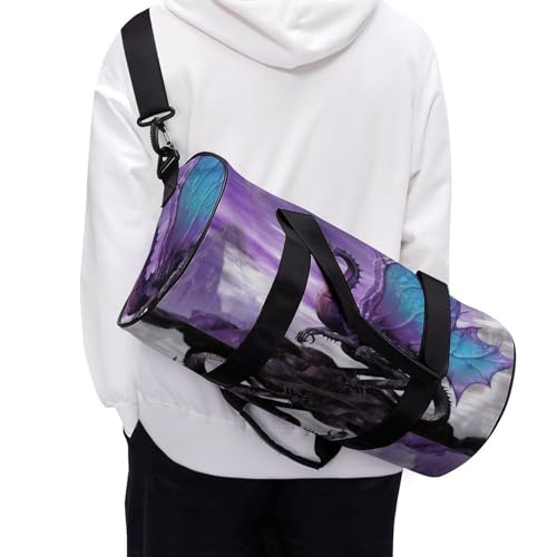 Sac week-end dragon violet pour optimiser vos voyages de gym
