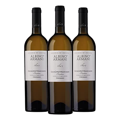 ALBINO ARMANI - Trentino GEWÜRZTRAMINER Tasting - Pack da 3 bottiglie di Gewürztraminer Trentino DOC