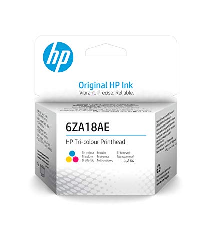 HP 6ZA18AE, Tricolor, Cabezal Original, para impresoras Smart Tank Serie 500 Smart Tank Inalámbricas Serie 510, 530, 610 Smart Tank Plus Inalámbricas Serie 550, 570, 650