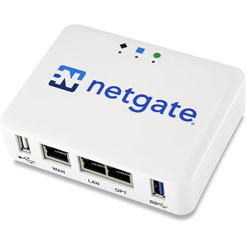Netgate 1100 pfSense+ Security Gateway | VPN, Router, Firewall | 3 x 1 GbE Ports