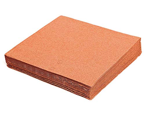 VEPATIM 500 Servietten 33 x 33 cm 1/4 -Falz 3-lagig apricot