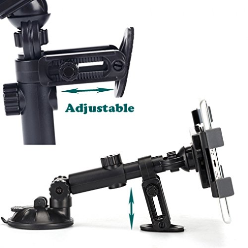 Heavy Duty Premium Car Mount Dash and Windshield Tablet Holder for LG G Pad 10.1 - LG G Pad 7.0 - LG G Pad 8.0