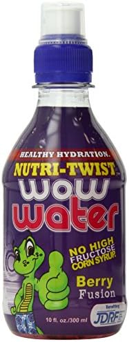 Twisted Water, Berry Fusion, 10-Ounce (Pack of 24)