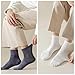 5 Pairs Men Breathable Mesh Socks Casual Fashion Dress Middle Tube Soft Hosiery