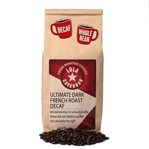 Café descafeinado en grano tostado oscuro Ultimate Dark Lola Savannah 2 lb miniatura 1