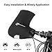 ROCKBROS Handlebar Mittens Cold Weather Mountain Bike Handlebar Mittens Windproof & Coldproof Commuter MTB Bicycle Bar Warmer Covers