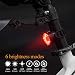 Luces Bicicleta Kit, Impermeable LED Luz Bicicleta, luces Delanteras y Traseras Recargables...