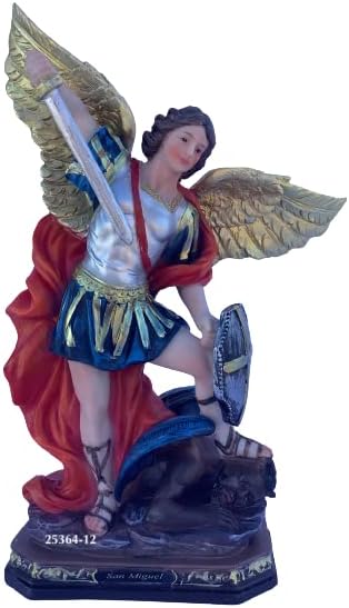 Figura de Arcángel Miguel San Miguel Arcangel de 12 pulgadas