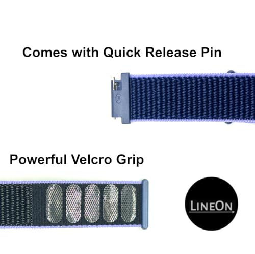 Image of Lineon 18mm Woven Nylon Velcro Breathable Watch strap Cut Pattern Specially Compatible With CASIO Royale ae1200, DW-291H, F-91W, F91W, AE-1400wh, A168WA, SGW-300, W-218H, AE-1000w, A158wa kailash with Tool