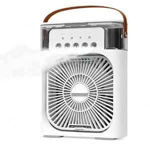 FENIX HOME Ventilatore Raffrescatore Portatile con Umidifica...