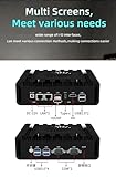 UDPTCP Micro Firewall Appliance,Industrial Mini PC I7-13620H, DDR5, 4K 2HD+DP Triple Dispaly Output, 2 LAN,USB3.0, COM,WiFi,Type-C, Firewall Router PC AES-NI, NO RAM NO SSD(M.2 Nvme) - Image 5