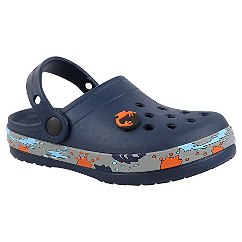 Image of NEOZ Casual Slingback Clogs for Kids with Soft Sole | Slip-On Breathable, Lightweight | Comfortable & Durable | Stylish Indoor & Outdoor Sandals Clogs for Kids