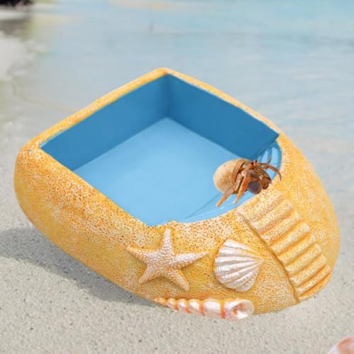 Réservoir d'eau pour crabe ermite avec accessoires rampe escalade - 4