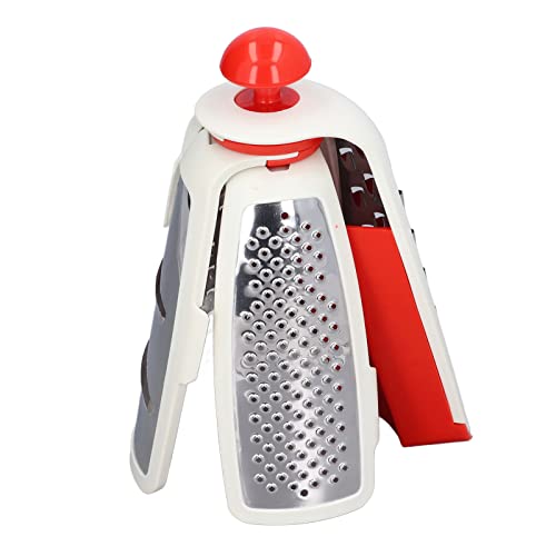 Cortador de Verduras 4 en 1 Zerodis Acero Inoxidable Rojo miniatura 1