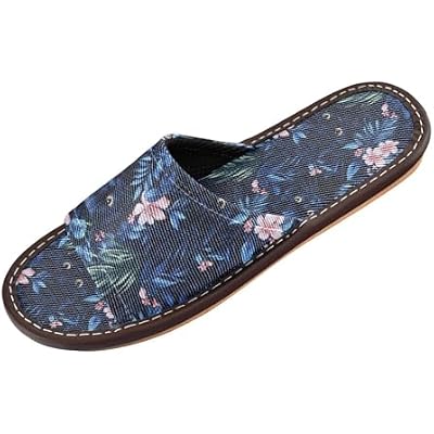 Women Men House Slippers Open Toes Travel Shoes Black Cat for Bathroom Pool Hotel Spa Beach