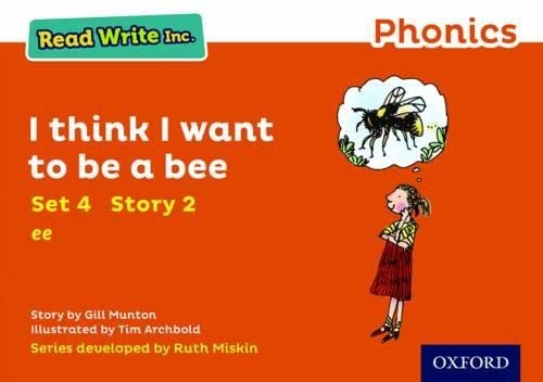 Read Write Inc. Phonics: Orange Set 4 Storybook 2 I Think I Want to Be ...