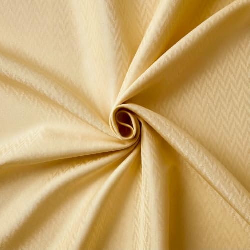 Image of RJO Hospital Curtains Beige Zigzag W-8 x L-7 FT