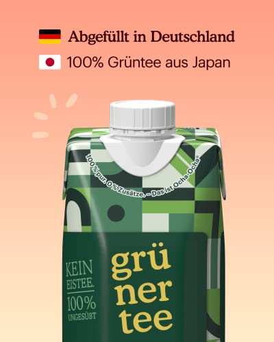 Foto von Cold Brew Grüner Tee - 12x500ml - Japanischer Grüntee kalt ohne Zucker - ohne Süßungsmittel - Japan Eistee Style