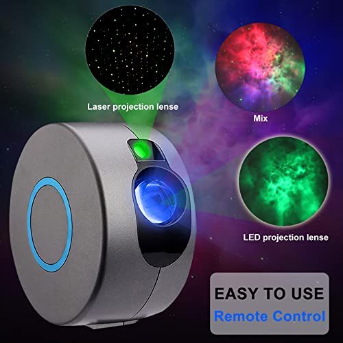 Sunyark Night Light Star Projector,Galaxy Projector With Remote Control, Starlight Projector With Nebula Cloud And Star For Bedroom/Birthday/Party #TOP2
