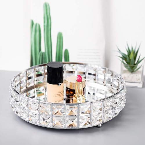 Crystal vanity tray