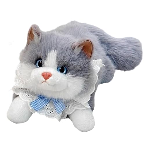 Chat en peluche anti-stress compagnon rassurant pour petits et grands