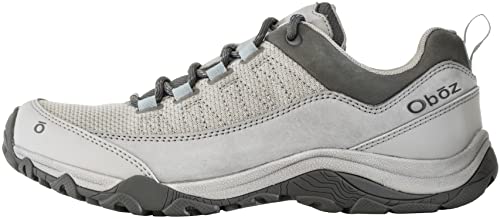 Oboz Women's Ousel Low Hiking Shoe, Drizzle, 9