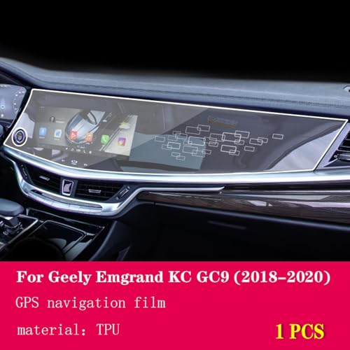 Film TPU anti-rayures pour écran navigation Geely Emgrand - 2