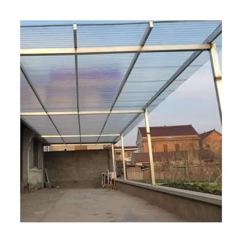 Revêtement de serre en plastique acrylique transparent et panneau polycarbonate de fenêtre