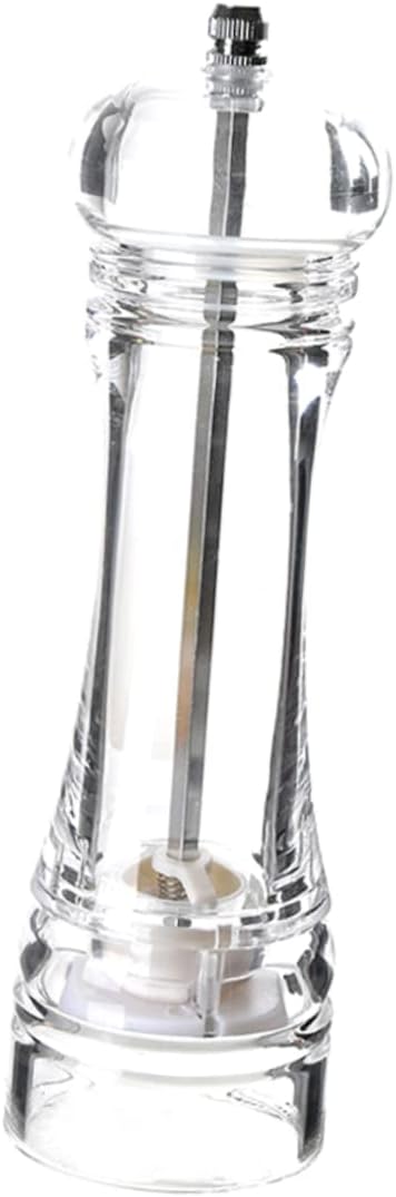 Acrylic Spice Grinding Bottle Grinder Pepper Shaker Adjustable Coarseness Mill